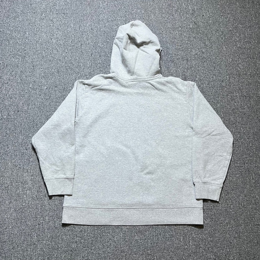 The North Face Hoodie XL Gray Pullover Logo Graphic Fleece Sweatshirt Mens - Picture 2 of 9